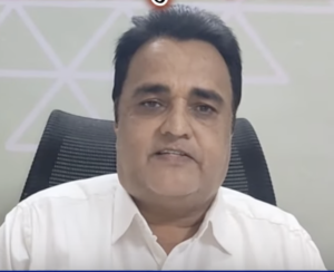 Sandip Mahajan , Pachora journalist and editor of Dhyeya News