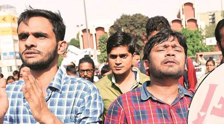 umar khalid and kanhaiya