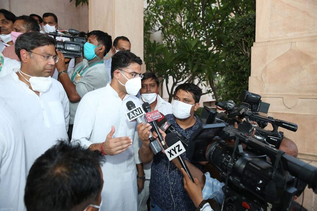 Corruption, not sedition: PUCL on Rajasthan MLA rebellion