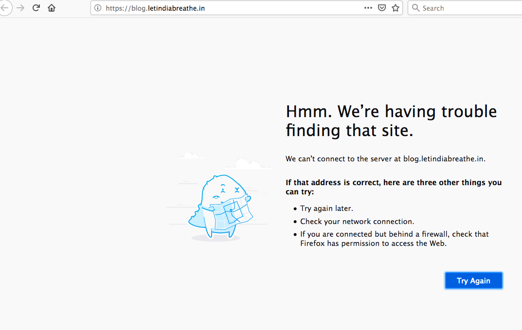 Internet censorship hit environmental campaigns