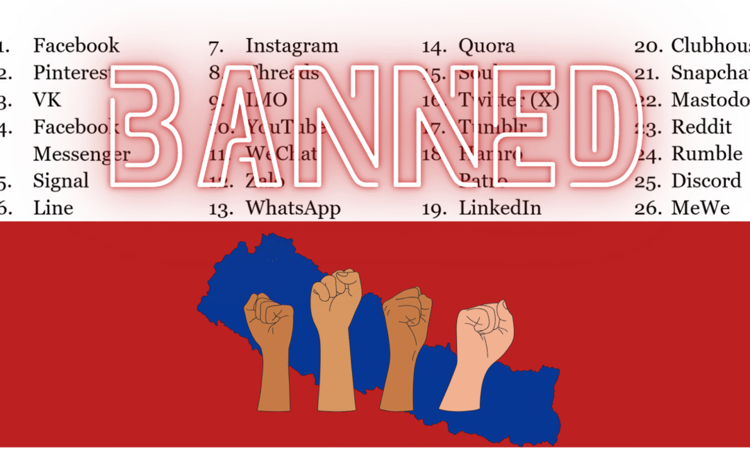 Nepal’s Gen-Z launches protest on 8 September 2025 as Nepal government blocks several social media platforms