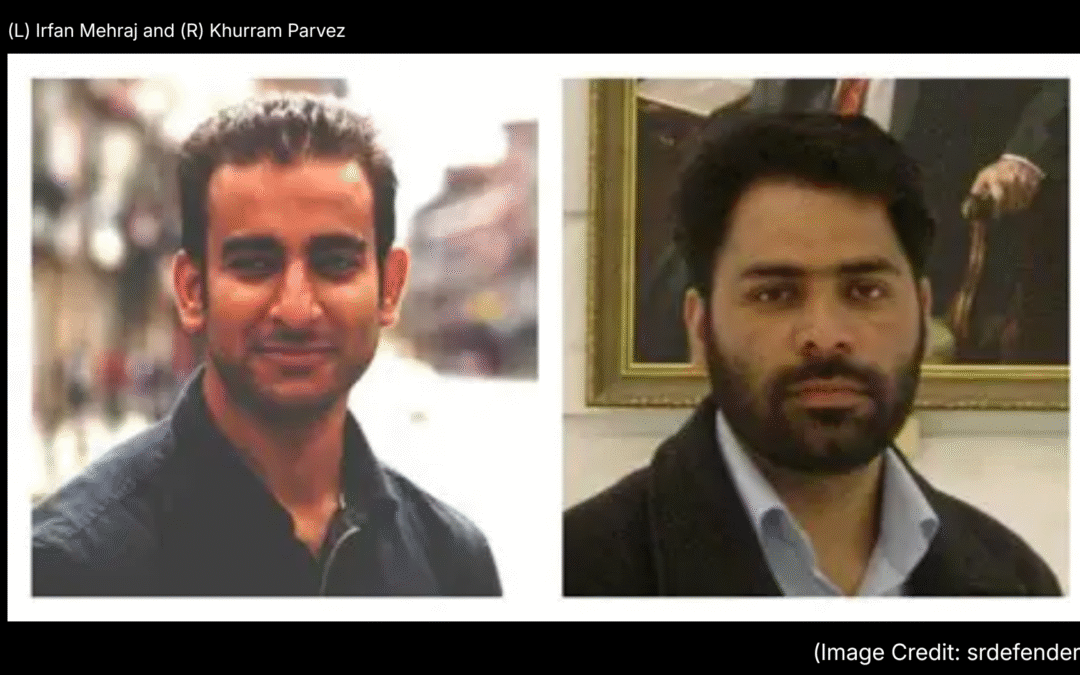 Khurram Parvez and Irfan Mehraj granted bail under strict conditions